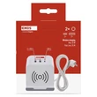 EMOS aszali hosszabbító kocka 2m 2 aljzat fehér 2×USB-A+1×USB-C+Qi H05VV-F3G 1,5 mm² P0222CQ