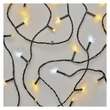 EMOS Standard LED sorolható karácsonyi füzér, villogó, 10 m, kültéri, meleg/hideg fehér D1AN02
