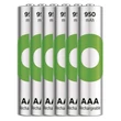 GP ReCyko NiMH Akkumulátor tölthető elem HR03 (AAA) 950mAh 6db B2511V