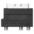 EMOS Átalakító SCART – 3×CINCH+SVHS K9304