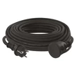 Emos Hosszabbító 25 m 1 aljzat fekete gumi-neoprén 250V 3x2,5 mm2 H07RN-F3G IP44 P01825R