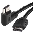 EMOS HDMI kábel 2.0 A-A dugó 90°, 1.5m 4K S10110