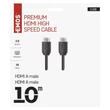 EMOS HDMI kábel 2.0 A-A dugó 4K 10m S11000
