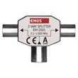 EMOS Antenna elosztó splitter 0,1–1 000 MHz EU 2501/D194 J0199