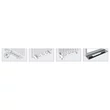 EMOS Ventilátor a radiátor alatt TRIO, fehér 36 m³/h minden ventilátorra P56PR3