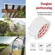 Emos javító Ragasztószalag polikarbonáthoz és üveghez, 25m x 50 mm, átlátszó UV álló F6200