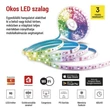 EMOS GoSmart LED szalag szett WiFi 2m, 11W, 750lm, RGB/CCT EMOS GoSmart, Tuya, Lidl, Smartlife ZPW218R