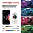 EMOS GoSmart LED szalag szett WiFi 2m, 11W, 750lm, RGB/CCT EMOS GoSmart, Tuya, Lidl, Smartlife ZPW218R