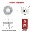 EMOS GoSmart LED szalag szett WiFi 2m, 11W, 750lm, RGB/CCT EMOS GoSmart, Tuya, Lidl, Smartlife ZPW218R