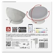 Emos GoSmart LED 7W 330Lm hangulatlámpa, fehér, meleg fehér–hideg fehér/ RGB, WiFi ZCW11WR
