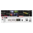 Emos GoSmart Ambient LED RGB 24W 27,5 lm/W hangulatvilágítás TV-hez 75“ (189 cm) ZTV75