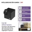 Emos GoSmart Forgatható kamera IP-110 1/2.8‘‘ 3 Megapixel CMOS CUBE wifivel H4061