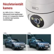Emos GoSmart Wifis kültéri forgatható kamera IP-800 WASP, fehér H4057