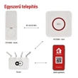EMOS GoSmart Vezeték nélküli csengő P5735WS wifivel P5735WS