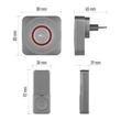 EMOS GoSmart Vezeték nélküli csengő P5735SS wifivel P5735SS
