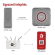 EMOS GoSmart Vezeték nélküli csengő P5735SS wifivel P5735SS