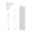 EMOS GoSmart Rugalmas LED szalag NEON fehér, 3 m, 24 W, RGBIC dimmelhető, WiFi ZPW313I