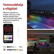 GoSmart Rugalmas LED szalag NEON fehér 5m 33W RGBIC dimmelhető, WiFi Cikkszám ZPW513I