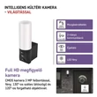 Emos GoSmart Wifis kültéri forgatható kamera IP-310 TORCH világítással, fekete H4065
