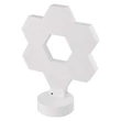 Emos GoSmart LED 5,5W okos dekorációs asztali lámpatest Hexagon fehér 6 részből álló RGBIC dimmelhető WiFi ZIW426R