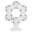 Emos GoSmart LED 5,5W okos dekorációs asztali lámpatest Hexagon fehér 6 részből álló RGBIC dimmelhető WiFi ZIW426R