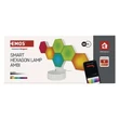 Emos GoSmart LED 5,5W okos dekorációs asztali lámpatest Hexagon fehér 6 részből álló RGBIC dimmelhető WiFi ZIW426R