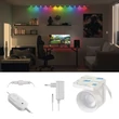 EMOS GoSmart RGBIC+CCT LED szalag 255 cm-es lánc, 12 rész, 7W, dimmelhető, WiFi, iOS, Android ZIW15CR