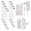 EMOS GoSmart LED-es lámpatest Hexagon, indító készlet, 10 rész, 19W RGBIC dimmelhető, WiFi  ZIW22AR