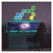 EMOS GoSmart LED-es lámpatest Hexagon, kiegészítő készlet,3 rész, 1,8 W, RGBIC dimmelhető, WiFi ZIW223R
