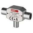 EMOS antenna közösítő 0,1–1 000 MHz eu 2491 /d193 J0197