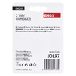 EMOS antenna közösítő 0,1–1 000 MHz eu 2491 /d193 J0197