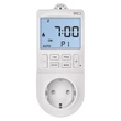 EMOS GoSmart 2 az 1-ben konnektoros, digitális termosztát időzítő funkcióval, schuko, WiFi P56601SH