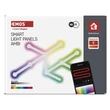 Emos GoSmart LED lámpatest Lines fehér 9 részből álló 34W RGBIC dimmelhető, WiFi ZIW249R