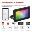 EMOS GOSMART LED reflektor 20W 1720 lm RGB+CCT 3000–6500K IK05 IP65 ZSW100