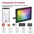 EMOS GOSMART LED reflektor 50W 4300 lm RGB+CCT 3000–6500K IK05 IP65 ZSW101