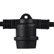 Kanlux GRL kül és beltéri fényfüzér 15db E27 15m IP44 230V H07RN-F 35758