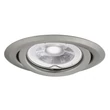Kanlux ARGUS II beépíthető spotlámpa kerek billenthető matt króm IP20 CT-2115-C/M