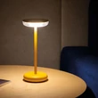 Kanlux Fluxy LED asztali lámpa sárga 1,7W 140lm 3000K meleg fehér IP44 37314