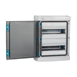 Kanlux falon kívüli lakáselosztó 2x13P 26 modul IP65 KDB elosztódoboz IK10 KDB-IP65 38454