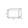 Kanlux falon kívüli lakáselosztó 3x18 54 modul IP65 KDB elosztódoboz IK10 KDB-IP65 38456