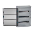 Kanlux falon kívüli lakáselosztó 3x18 54 modul IP65 KDB elosztódoboz IK10 KDB-IP65 38456