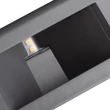 KANLUX REFAZI kültéri fali homlokzat grafit lámpatest LED 6W 360lm 4000K REFAZI EL 6W-F-GR lámpa 39181