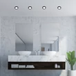 Rábalux Coco falon kívüli LED panel 3W 220lm 4000K fekete IP44 5274