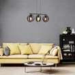 Rábalux Cortado függeszték fekete IP20 5361
