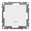 Legrand Suno fehér 101 JF egypólusú kapcsoló jelzőfénnyel keret nélkül 10AX 721111