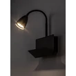 Rábalux Tacito fali lámpa 1xGU10 fekete 71089