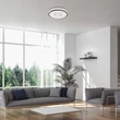 Rábalux Sedona2 mennyezeti LED lámpa 24W 1680lm 4000K fekete 71137