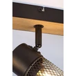 Rábalux Metta spotlámpa tölgy IP20 71154