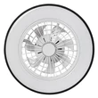 Rábalux Dalfon2 beltéri ventilátor LED 48W 2800lm 3000-6500 távirányítóval 71331