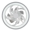 Rábalux Fanricius WIFI LED beltéri ventilátor 40W 2200Lm ezüst 71335